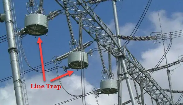 wave trap in a transmission line