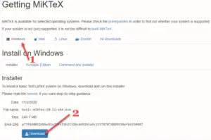 How to install LaTeX Editor