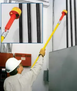 how does high voltage detector works