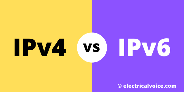 Difference between IPv4 and IPv6